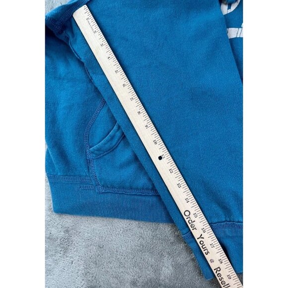 Polo Jeans Co Ralph Lauren Pullover Hoodie Men Large Blue Classic Sweatshirt Y2K - Picture 8 of 10